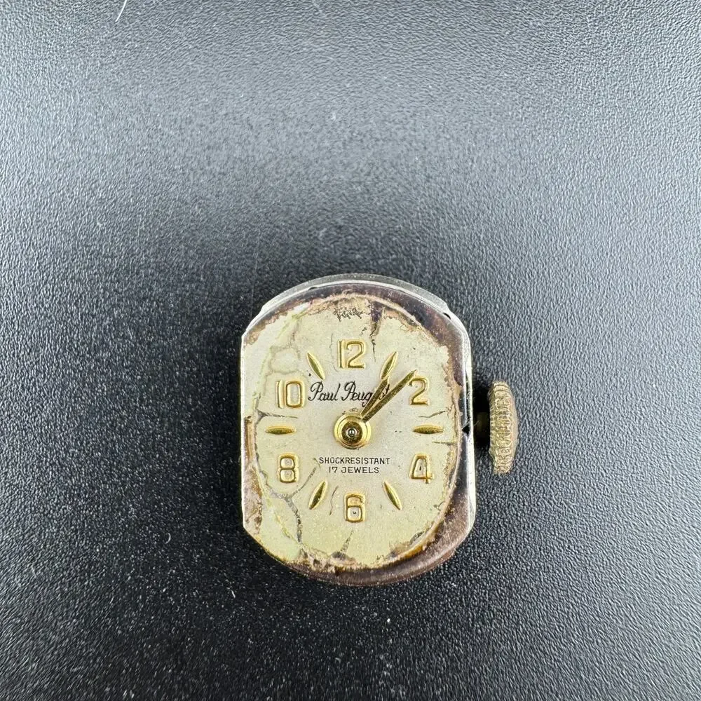 Vintage Watch Movement Lot of 5 Crawford Vantage Parts